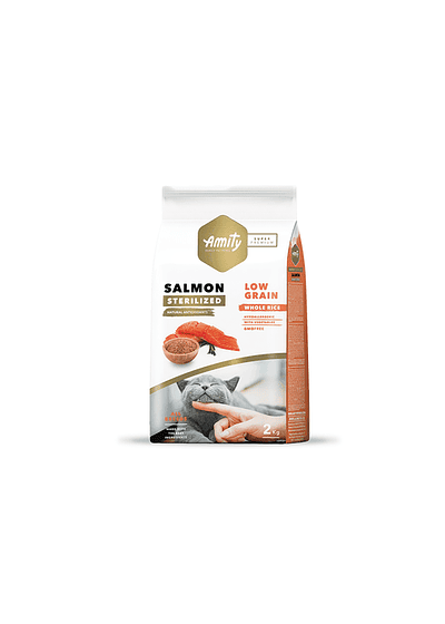 Amity Sterilized Salmón - Control de Peso e Hipoalergénico