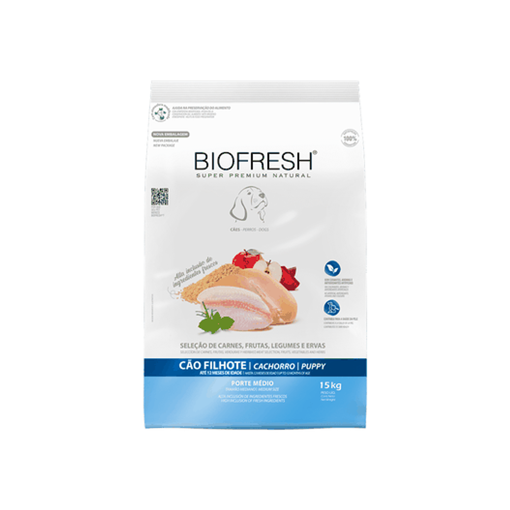 Biofresh Perro Cachorro Raza Mediana - Crecimiento Épico