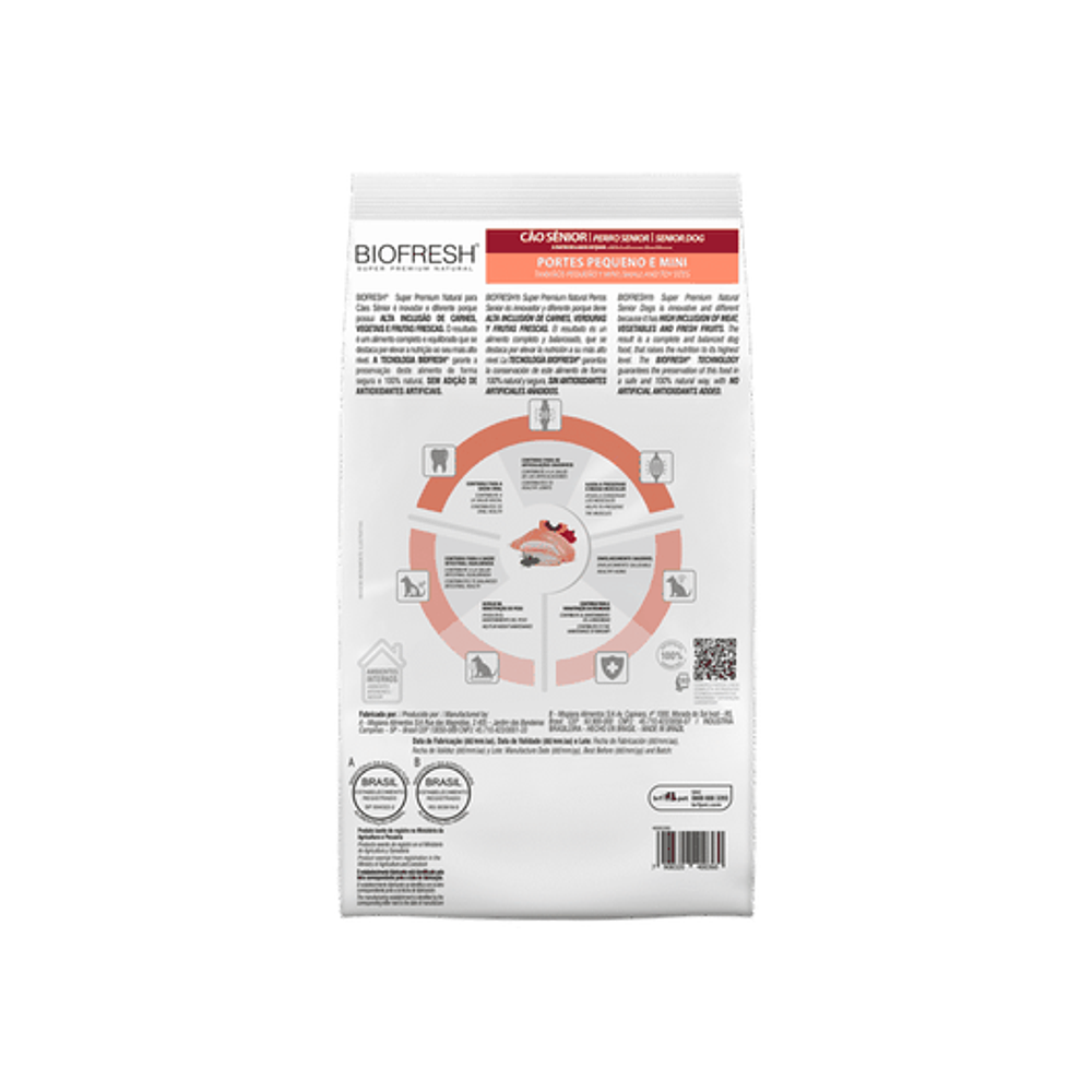 Biofresh Senior Razas Pequeñas - Vitalidad prolongada
