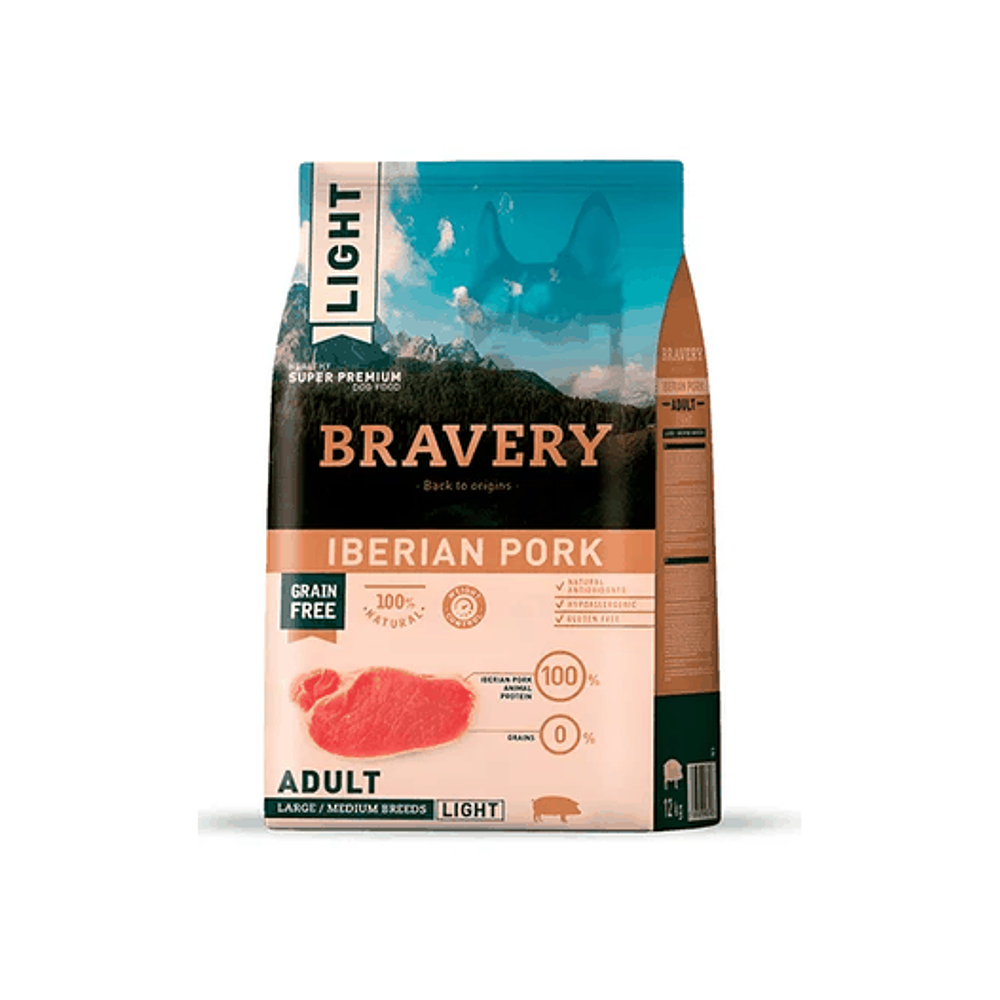 Bravery Iberian Pork Light - Equilibrio Peso 