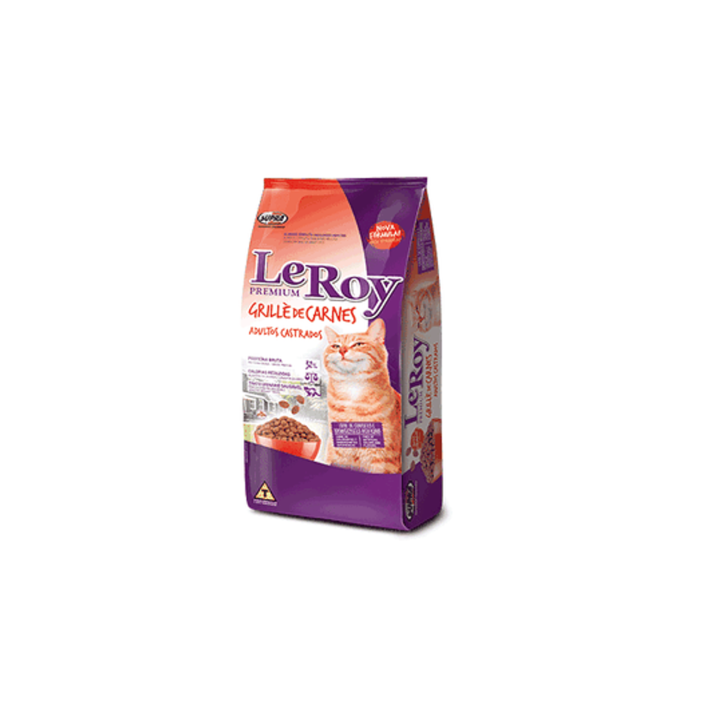 Leroy Gato Castrado - Nutrición Balanceada y Peso Ideal