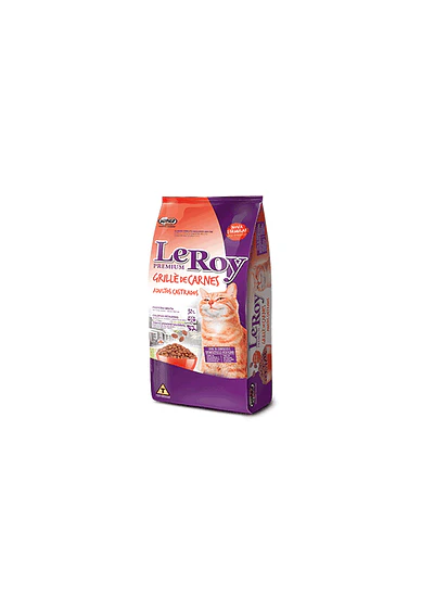 Leroy Gato Castrado 15kg - Nutrición Balanceada y Peso Ideal