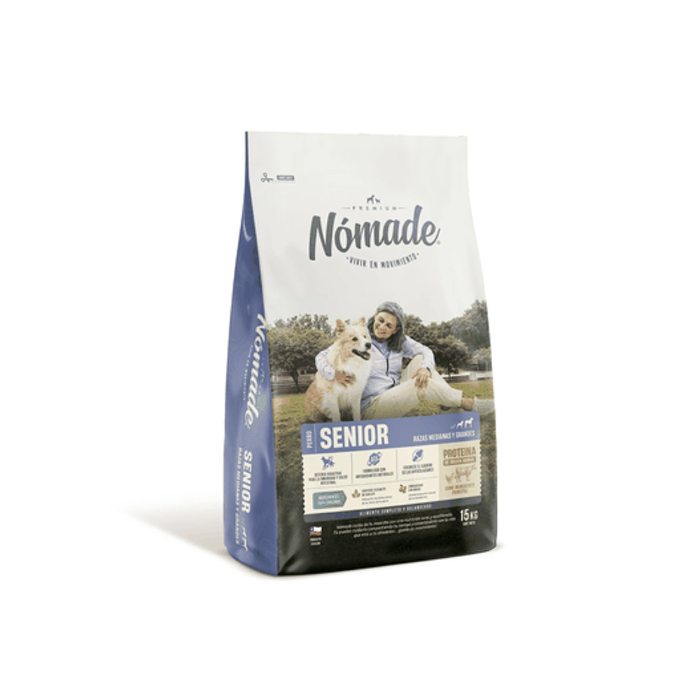 Nómade Senior Razas Medianas y Grandes - Nutrición Avanzada 