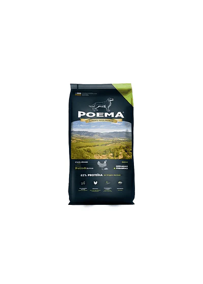 Poema Senior Razas Medianas y Pequeñas 3kg - Pollo y Arroz 