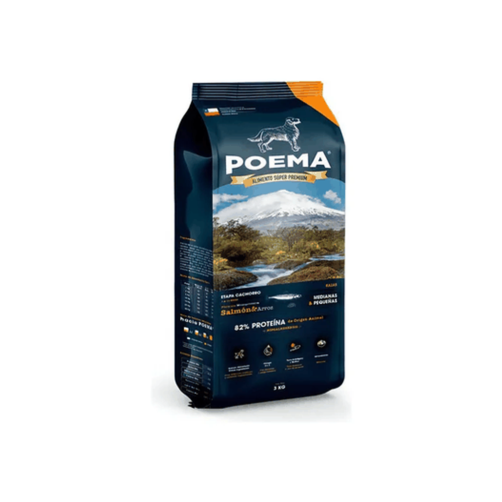 Poema Cachorro Razas Medianas y Pequeñas - Crecimiento Brillante