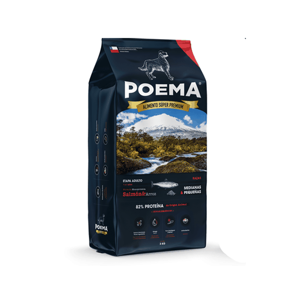 Poema Raza Mediana o Pequeña - Salmón Patagónico