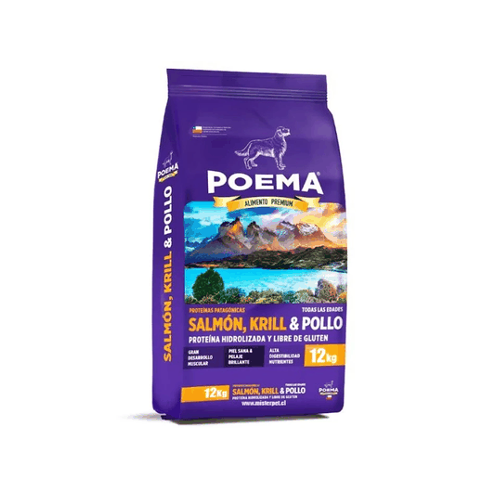Poema Premium Salmón, Krill & Pollo - Proteínas Patagónicas
