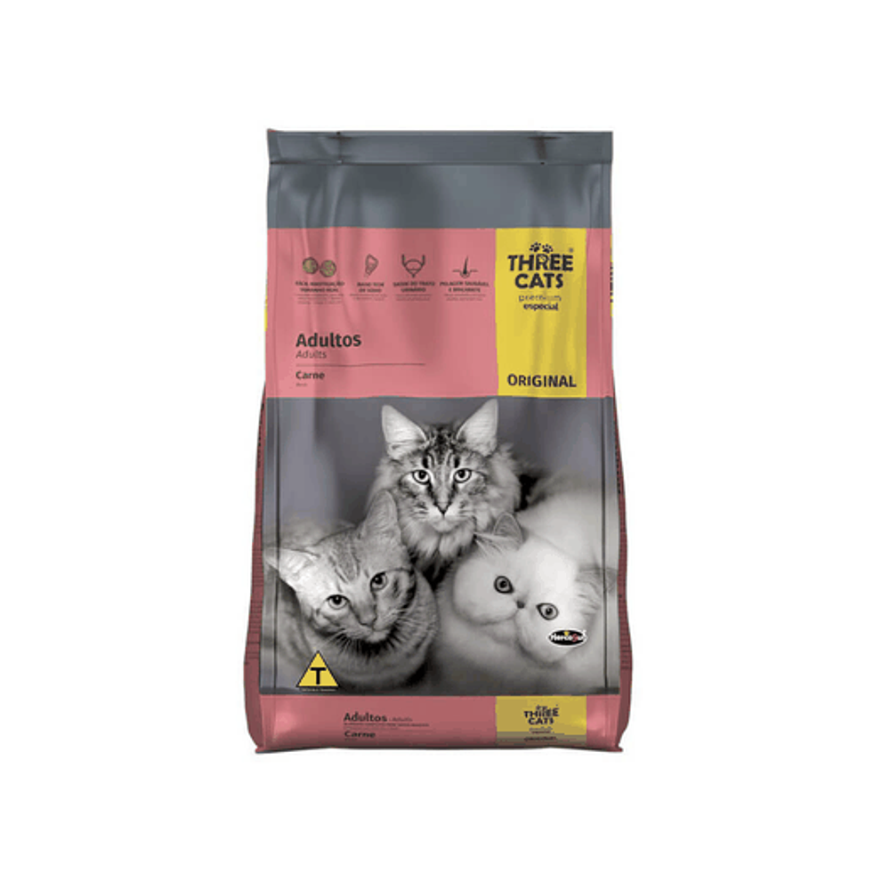 Three Cats Gato Adulto - Nutrición Completa