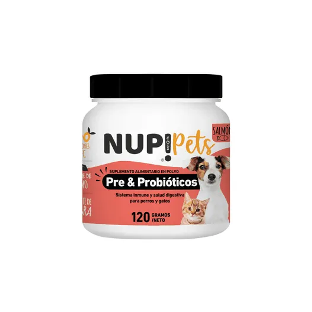 NUP! Pets Pre & Probióticos - El Escudo Natural para tu Mascota