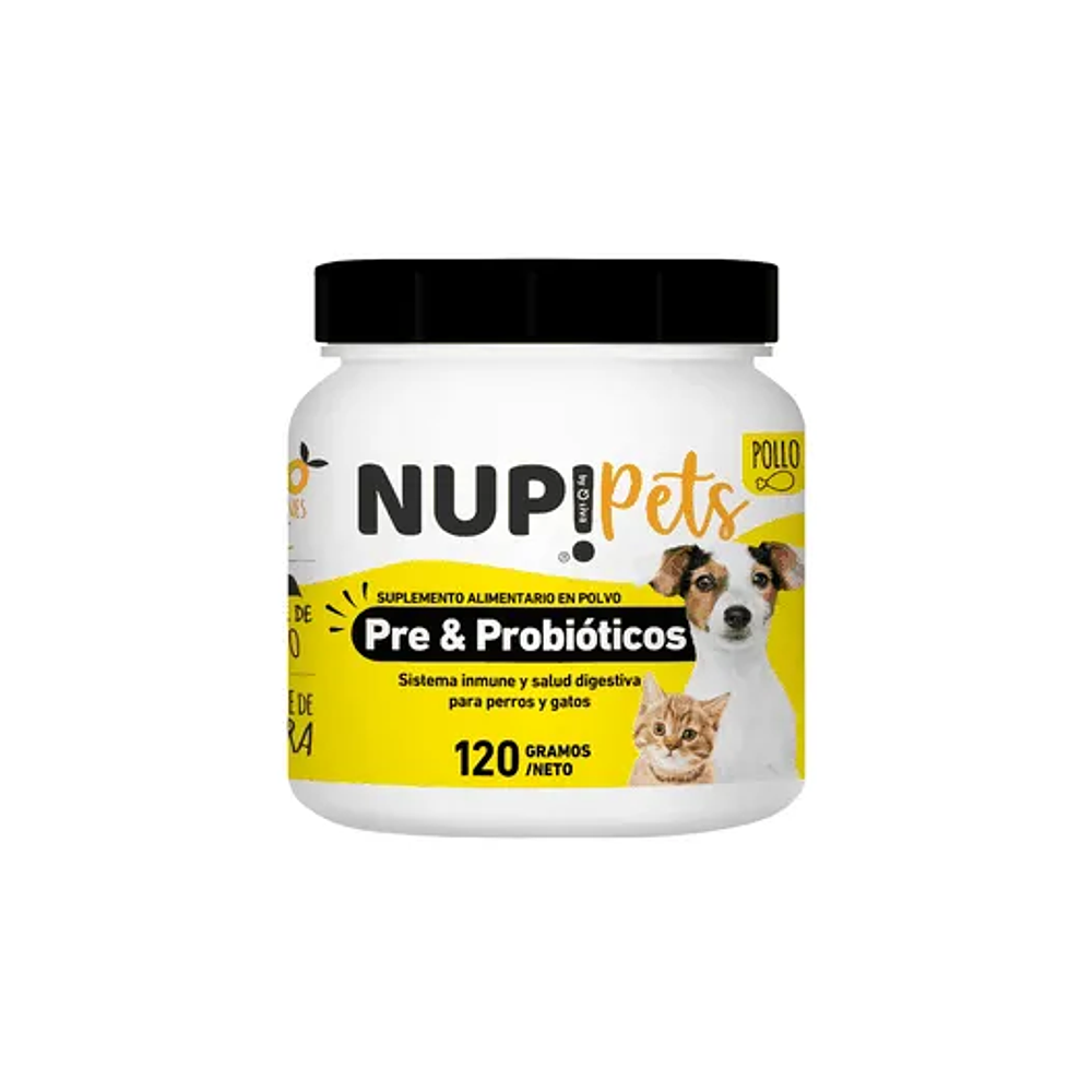NUP! Pets Pre & Probióticos - El Escudo Natural para tu Mascota