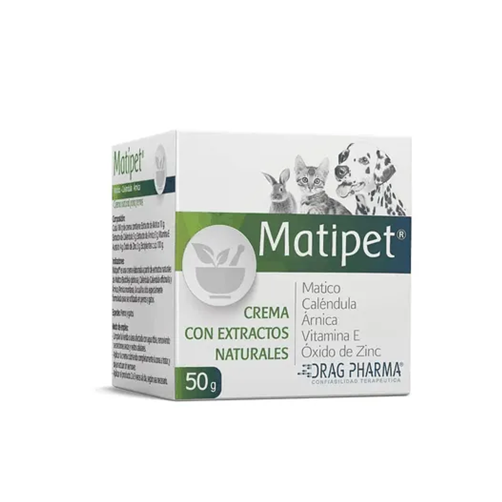 Matipet Crema -  Cicatrizante Natura