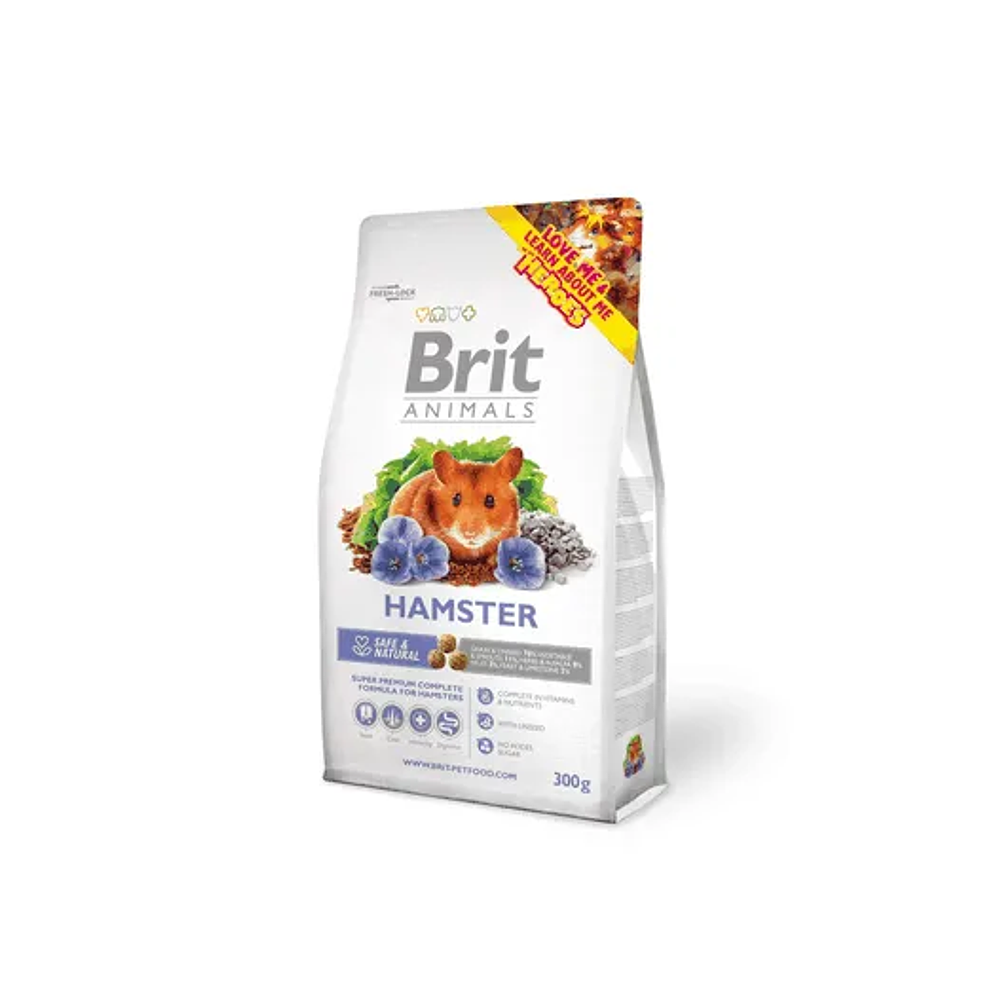 Brit Animals Hamster - Fórmula Completa 