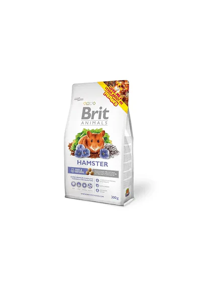 Brit Animals Hamster 300gr - Fórmula Completa 