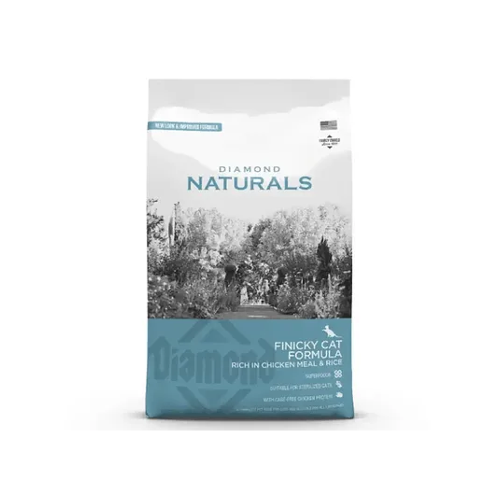 Diamond Naturals Finicky Feline - El Festín de Pollo y Arroz