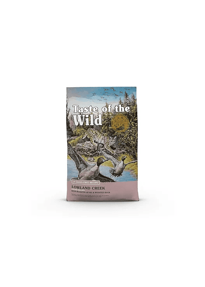 Taste of the Wild Lowland Creek - Codorniz y Pato