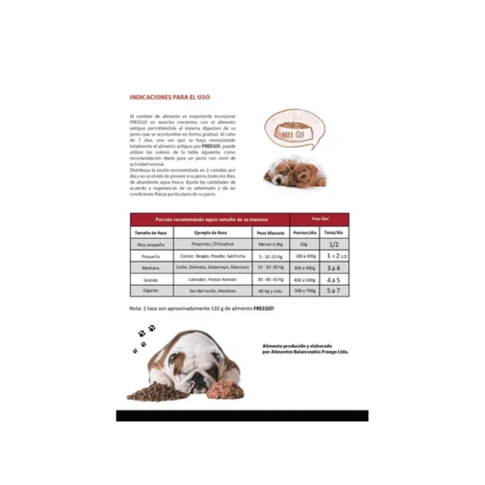 Free Go! Carne Fresca & Vegetales - Nutrición Natural para tu Perro