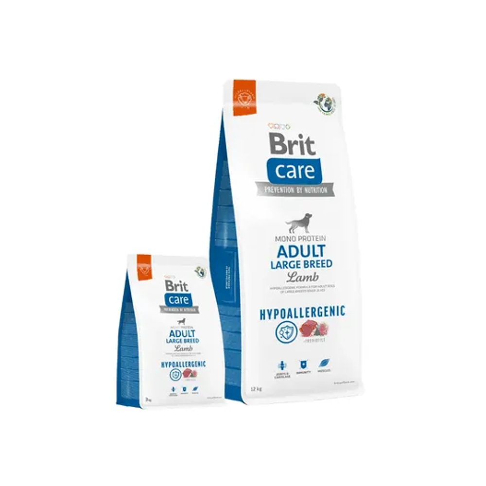 Brit Care Hypoallergenic Lamb Large Breed - Escudo Hipoalergénico