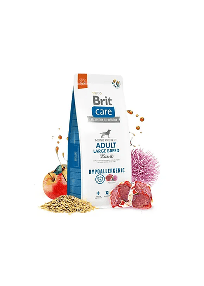 Brit Care Hypoallergenic Lamb Large Breed - Escudo Hipoalergénico