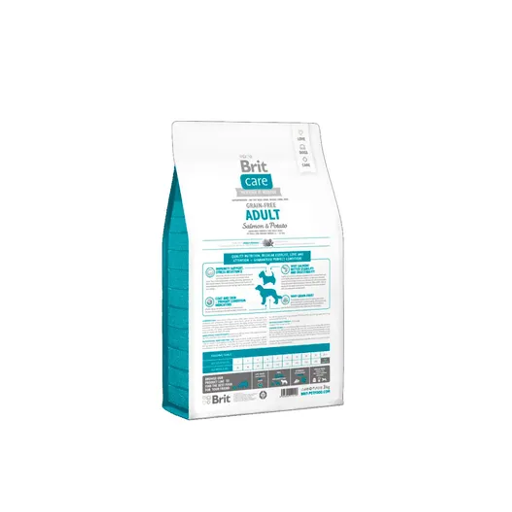 Brit Care Adult Salmon - Omega-3 Grain Free