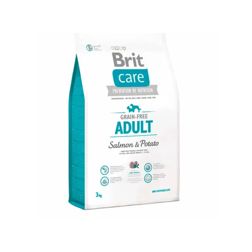 Brit Care Adult Salmon - Omega-3 Grain Free