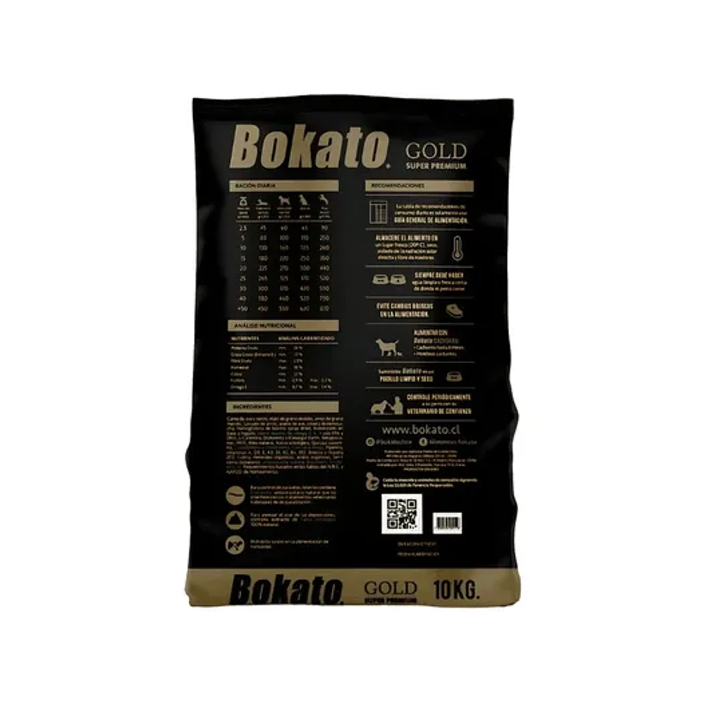 Bokato Gold Adulto - Rendimiento Superior y Defensa Natural