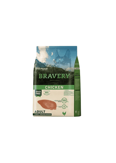 Bravery Chicken Adult - Vitalidad Ancestral Monoproteica