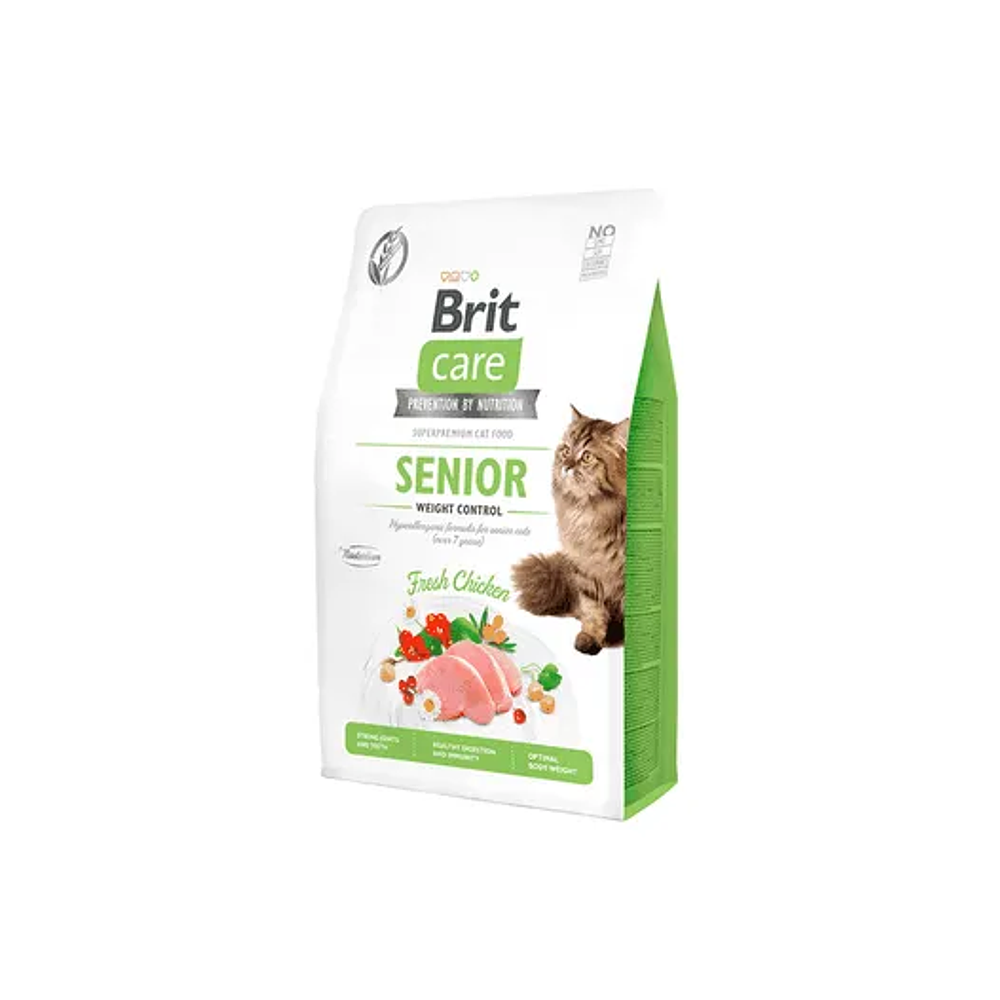 Brit Care Senior Weight Control - Nutrición Hipoalergénica