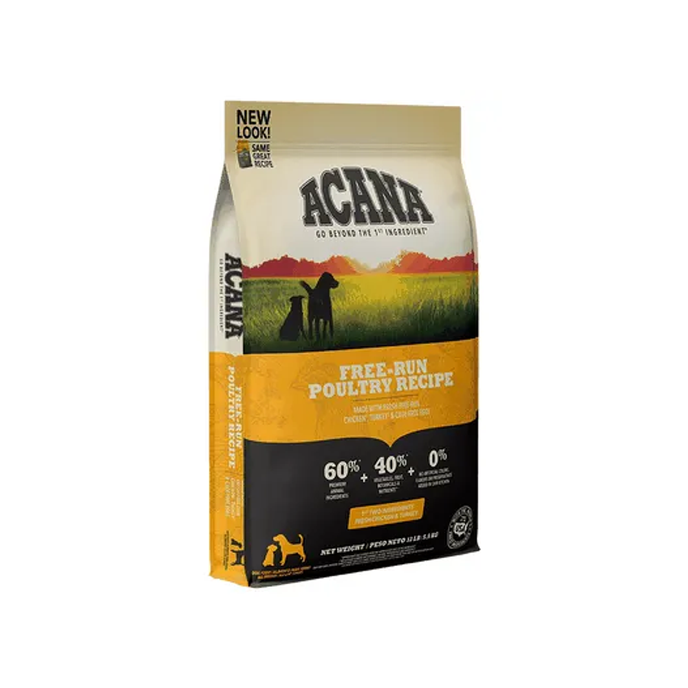 Acana Free-Run Poultry - Pollo y Pavo