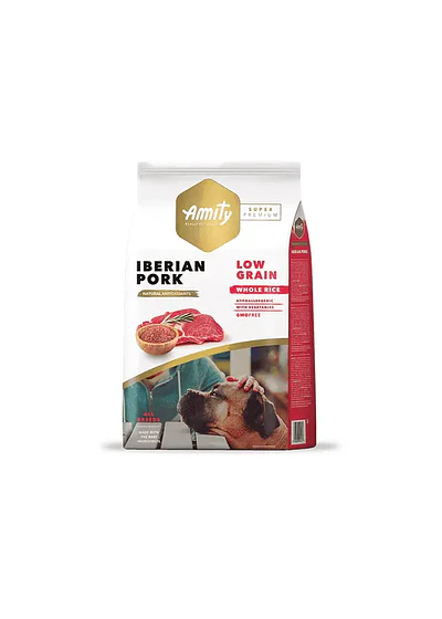 Amity Iberian Pork 4kg y 14kg - Low Grain