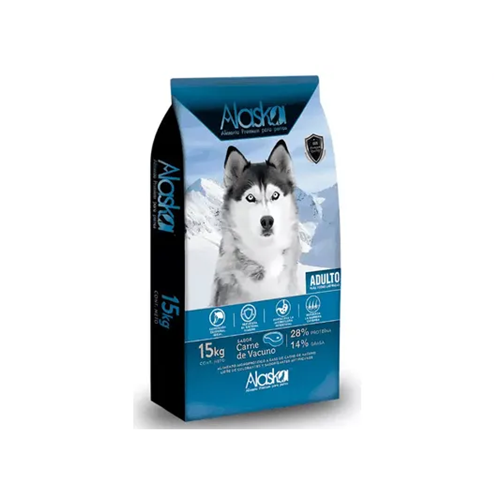 Alaska Premium Adulto - Carne de Vacuno
