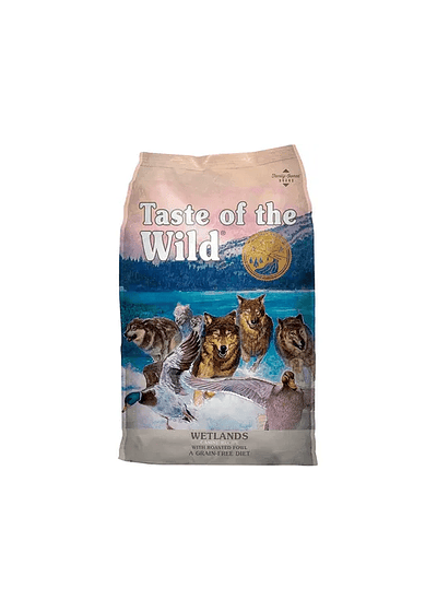 Taste of the Wild Wetlands - Pato, Codorniz y Pavo