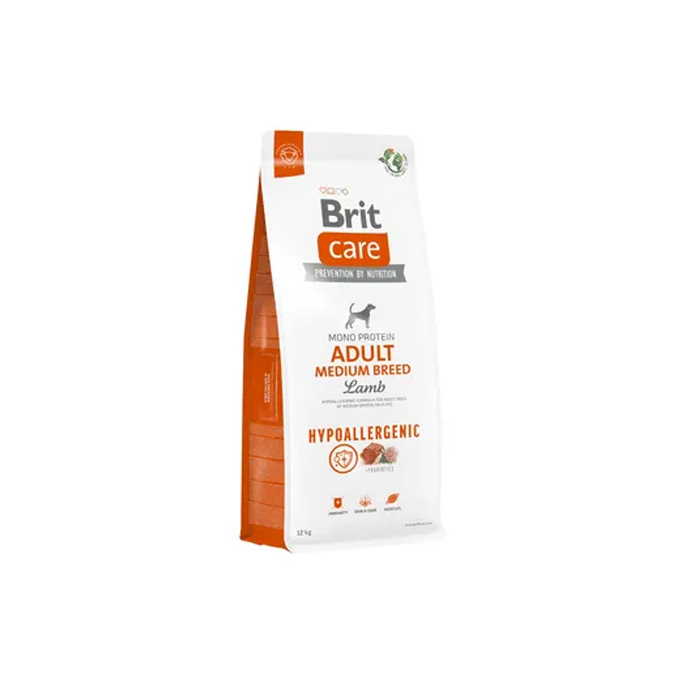 Brit Care Hypoallergenic Lamb Adult Medium Breed 