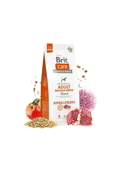 Brit Care Hypoallergenic Lamb Adult Medium Breed 