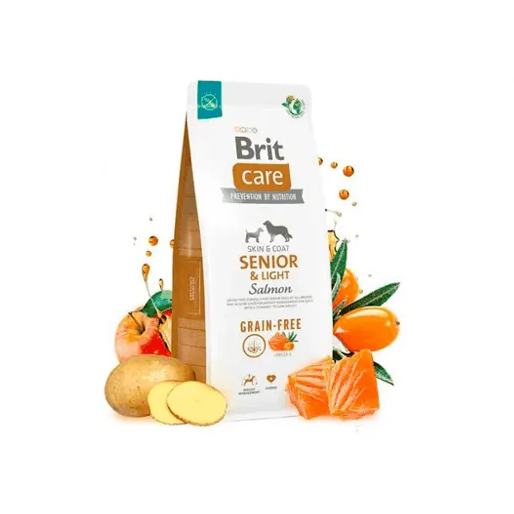 Brit Care Senior & Light Salmon - Grain Free