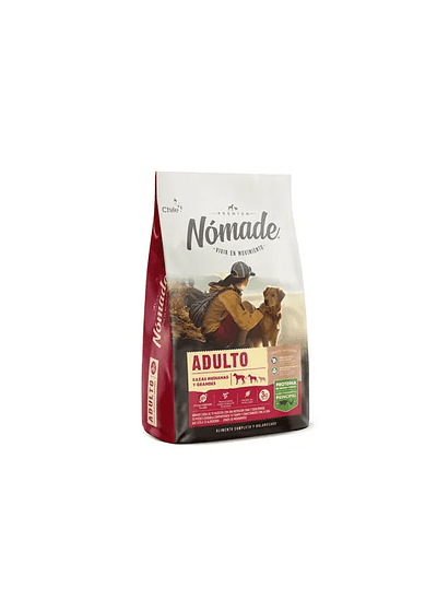 Nómade Adulto Razas Medianas y Grandes - Energía y Salud 