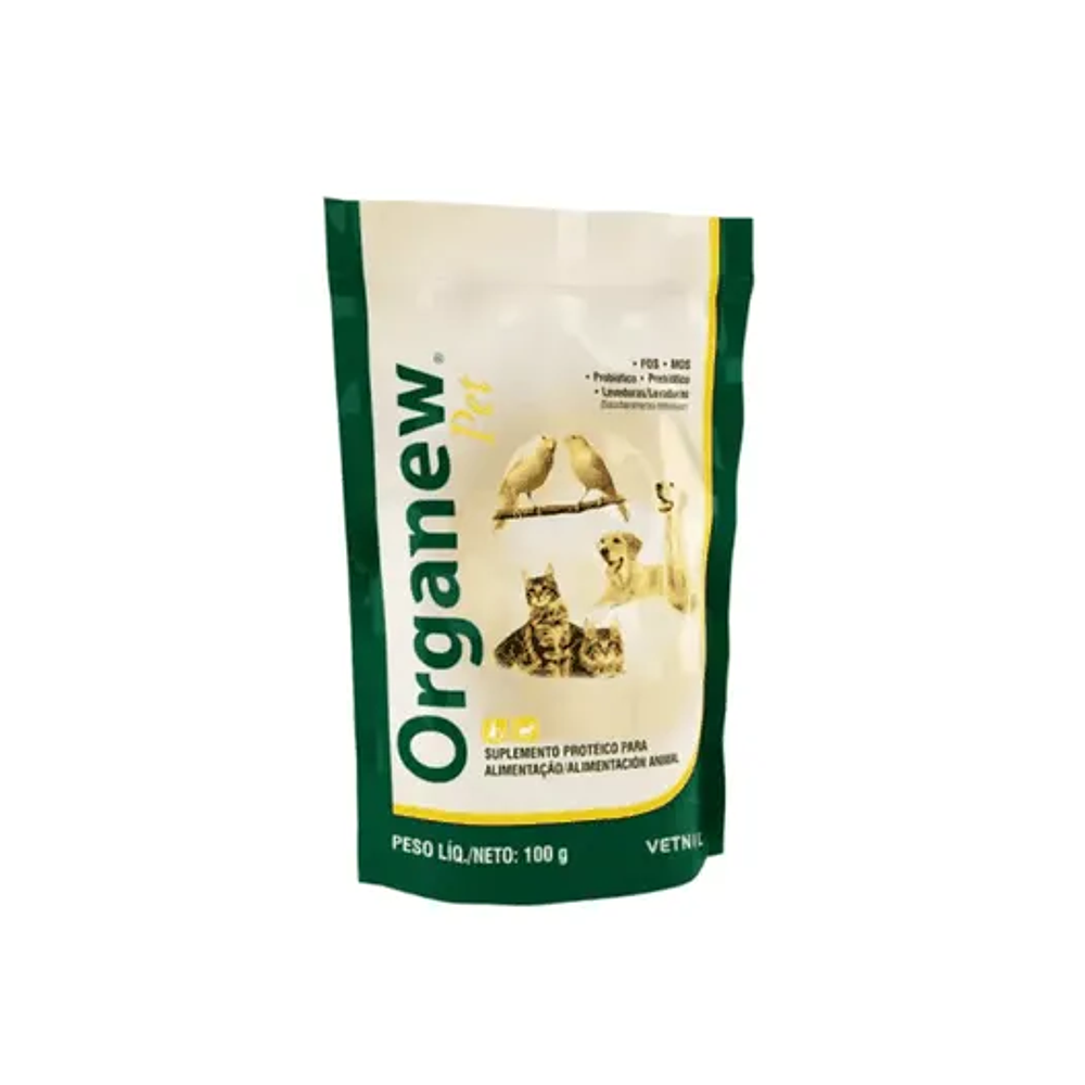 Organew Pet - Suplemento Probiótico Salud Digestiva 