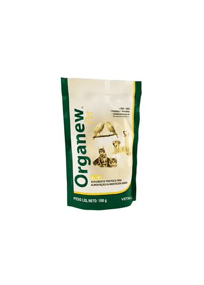Organew Pet - Suplemento Probiótico Salud Digestiva 