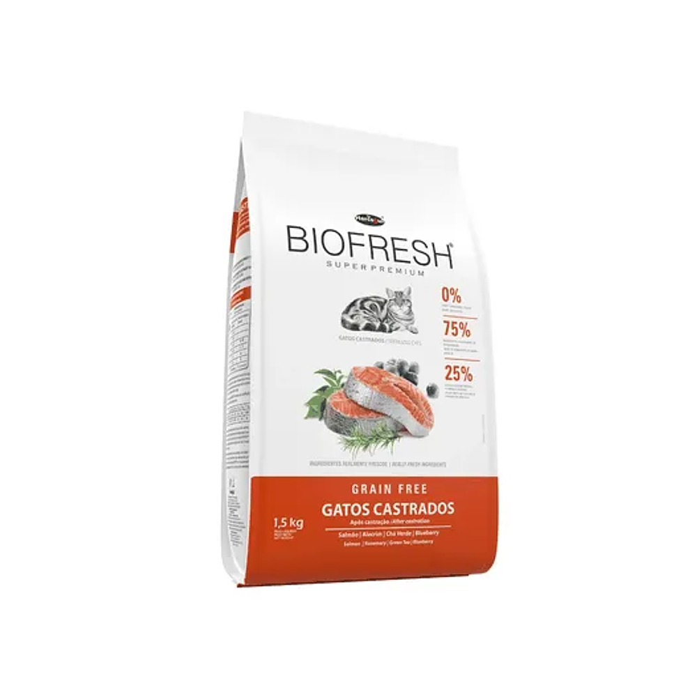 Biofresh Gatos Castrados - Salmón Real