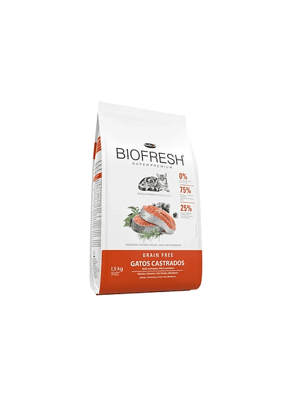 Biofresh Gatos Castrados - Salmón Real