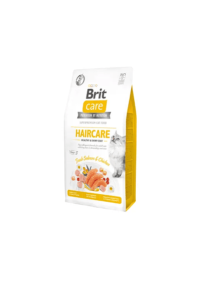 Brit Care Haircare Cat - Brillo y Salud para Gatos de Pelo Largo
