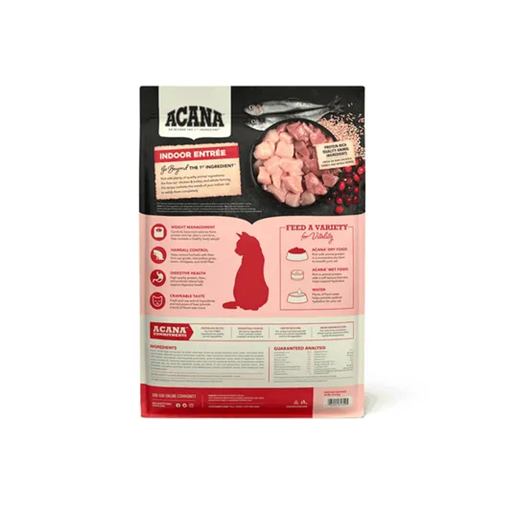 Acana Indoor Entrée - Nutrición Al Interior del Hogar