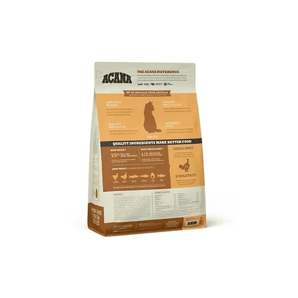 Acana Meadowland Cat - El Poder de la Proteína Diversa