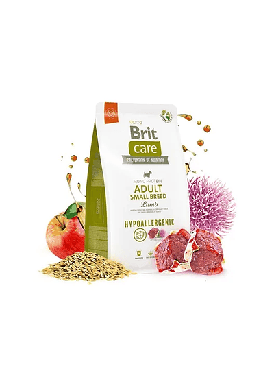 Brit Care Adult Small Breed Lamb - Nutrición Hipoalergénica para Razas Pequeñas