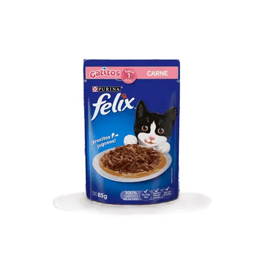 Purina Felix Gatitos Carne - Crecimiento Sano