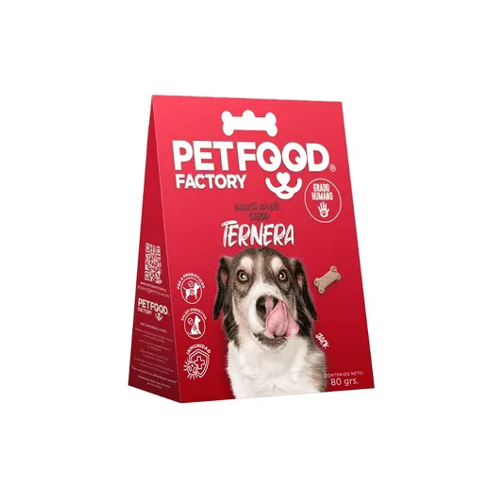 Petfood Factory Adulto Ternera - Snack de Grado Humano