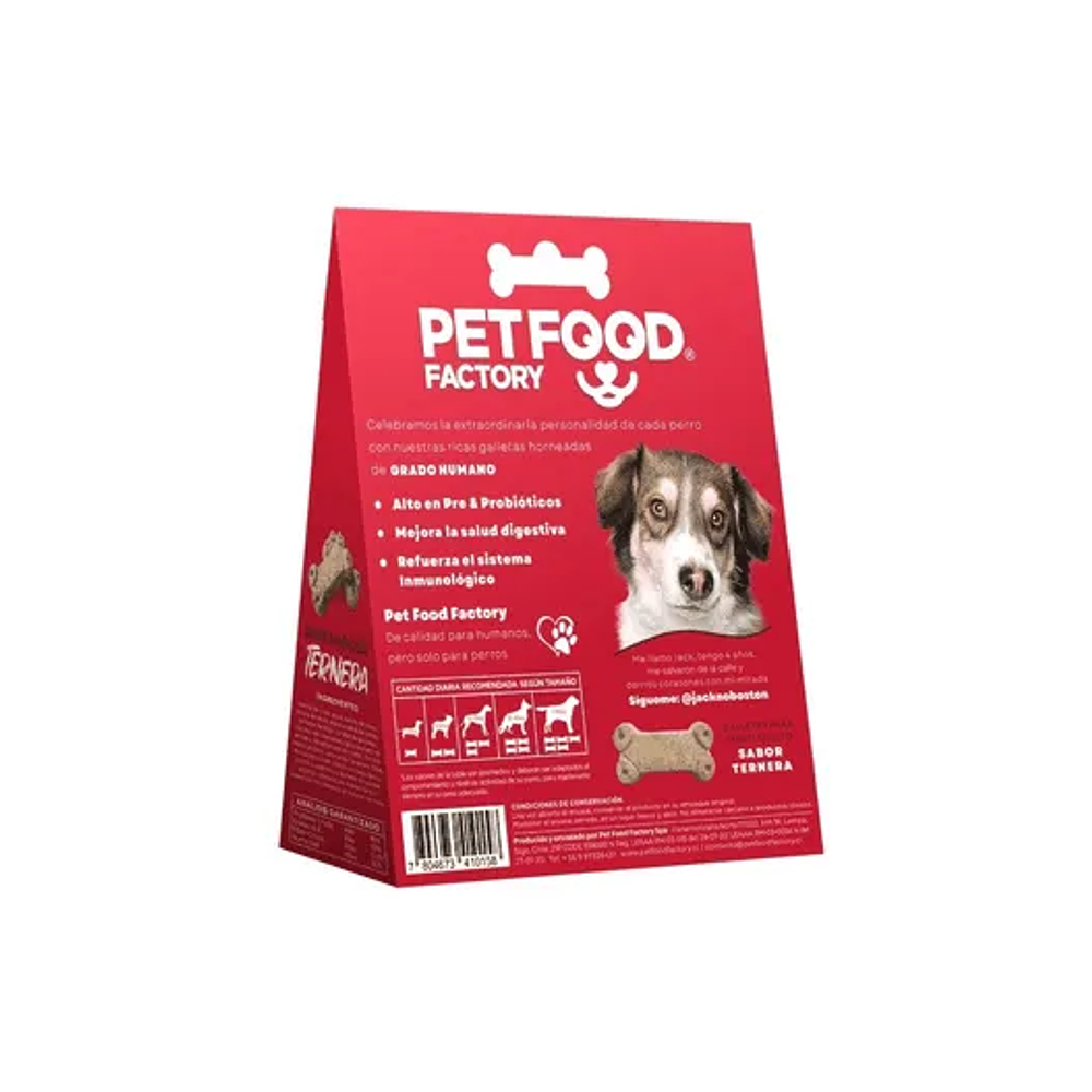 Petfood Factory Adulto Ternera - Snack de Grado Humano