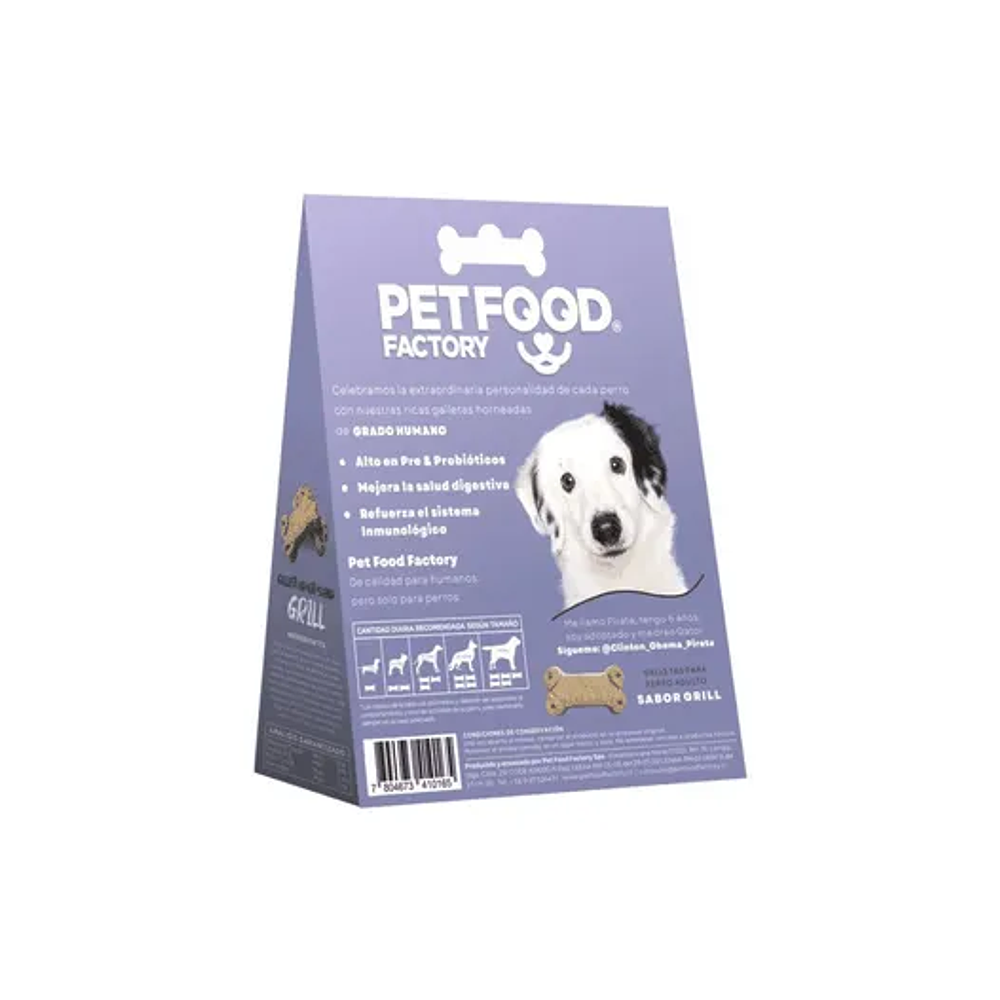 Petfood Factory Adulto Grill - El Snack de Grado Humano