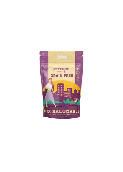 Petfood Factory Mix Saludable 180gr- Snack de Frutas y Maní Natural