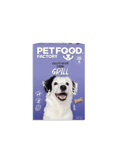 Petfood Factory Adulto Grill 80gr y 460gr - El Snack de Grado Humano