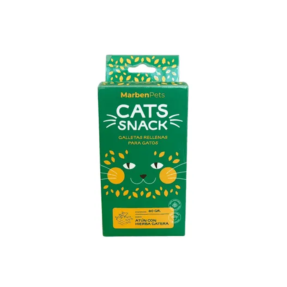 MarbenPets Cats Snack - Atún y Hierba Gatera
